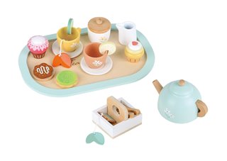 Lelin® Wooden Tea Set